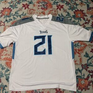 Titan White and Blue Men's Jersey